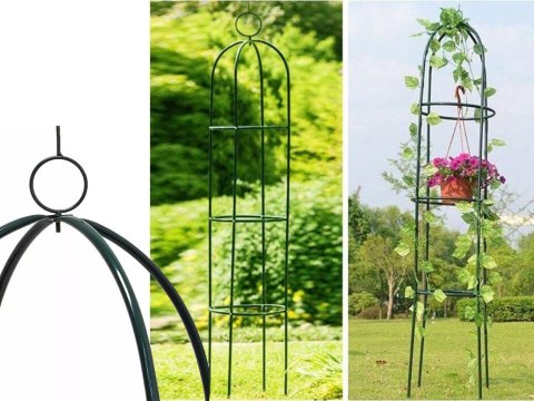 Pergola ogrodowa podpora do kwiatów kolumna do pnączy łuk dzwon na róże 190 Pergola ogrodowa podpora do kwiatów kolumna do pnączy łuk dzwon na róże 190
