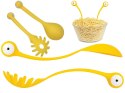 Łyżki łyżka do makaronu pasty spaghetti zestaw 2 szt nabierak duża cedzak