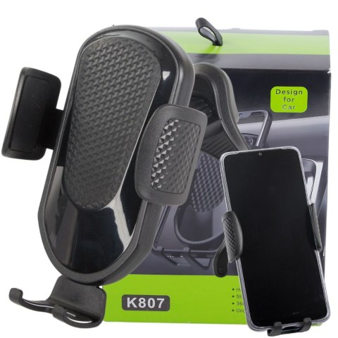 Mocny uchwyt samochodowy holder na telefon kratka nawiewu 360° regulowany Mocny uchwyt samochodowy holder na telefon kratka nawiewu 360° regulowany