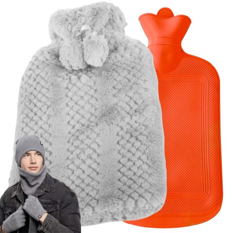 Termofor gumowy sweterek duży 2l na wodę pokrowiec sweter ogrzewacz wzór Termofor gumowy sweterek duży 2l na wodę pokrowiec sweter ogrzewacz wzór