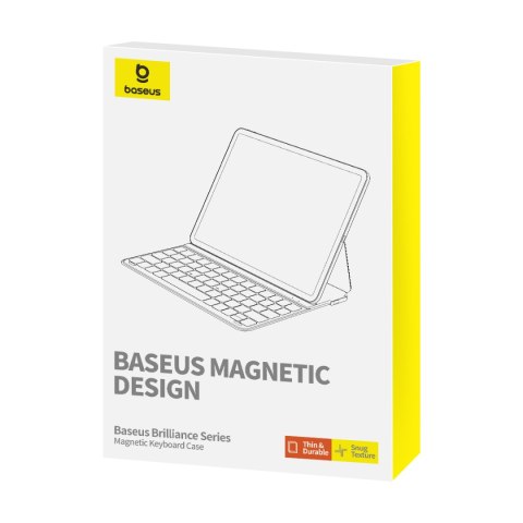 ETUI Z KLAWIATURĄ DO IPAD PRO 12.9'' 2019-2022 + KABEL USB-C BRILLIANCE SERIES CZARNE ETUI Z KLAWIATURĄ DO IPAD PRO 12.9'' 2019-2022 + KABEL USB-C BRILLIANCE SERIES CZARNE