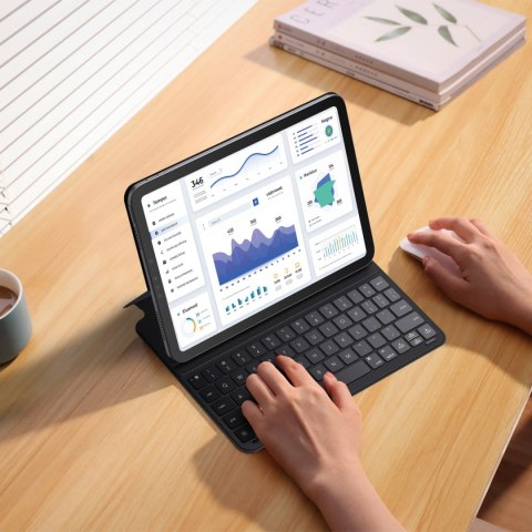 ETUI Z KLAWIATURĄ DO IPAD PRO 12.9'' 2019-2022 + KABEL USB-C BRILLIANCE SERIES CZARNE ETUI Z KLAWIATURĄ DO IPAD PRO 12.9'' 2019-2022 + KABEL USB-C BRILLIANCE SERIES CZARNE