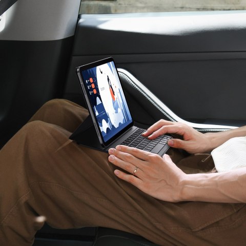 ETUI Z KLAWIATURĄ DO IPAD PRO 12.9'' 2019-2022 + KABEL USB-C BRILLIANCE SERIES CZARNE ETUI Z KLAWIATURĄ DO IPAD PRO 12.9'' 2019-2022 + KABEL USB-C BRILLIANCE SERIES CZARNE
