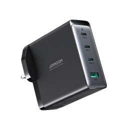 ŁADOWARKA SIECIOWA GAN 140W WTYCZKA ANGIELSKA UK 3X USB-C USB-A + KABEL USB-C 1.2M