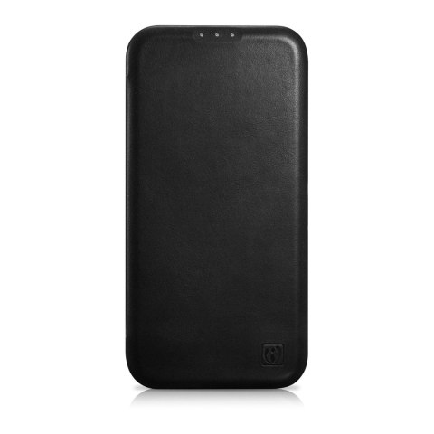 SKÓRZANE ETUI IPHONE 14 Z KLAPKĄ MAGNETYCZNE MAGSAFE CE OIL WAX PREMIUM LEATHER CZARNY SKÓRZANE ETUI IPHONE 14 Z KLAPKĄ MAGNETYCZNE MAGSAFE CE OIL WAX PREMIUM LEATHER CZARNY