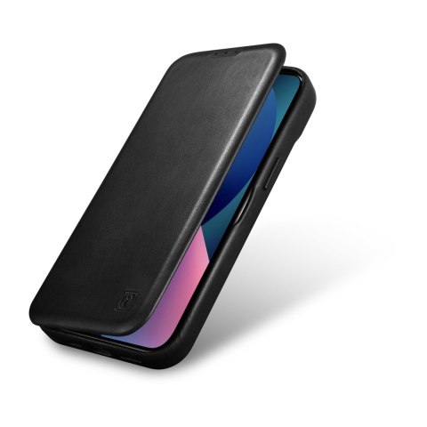 SKÓRZANE ETUI IPHONE 14 Z KLAPKĄ MAGNETYCZNE MAGSAFE CE OIL WAX PREMIUM LEATHER CZARNY SKÓRZANE ETUI IPHONE 14 Z KLAPKĄ MAGNETYCZNE MAGSAFE CE OIL WAX PREMIUM LEATHER CZARNY