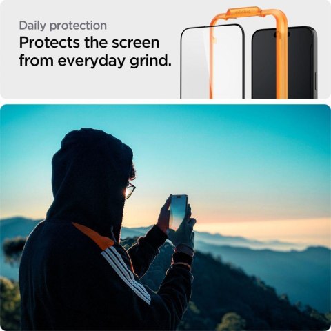 SZKŁO HARTOWANE ALM GLASS FC NA IPHONE 15 PRO MAX CZARNE - ZESTAW 2 SZT. SZKŁO HARTOWANE ALM GLASS FC NA IPHONE 15 PRO MAX CZARNE - ZESTAW 2 SZT.