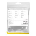 SZYBKI KABEL SIECIOWY LAN RJ45 CAT.7 10GBPS PLECIONKA 15M CZARNY
