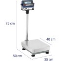 WAGA PLATFORMOWA PRZEMYSŁOWA 30 X 40 CM 60 KG / 0.002 KG