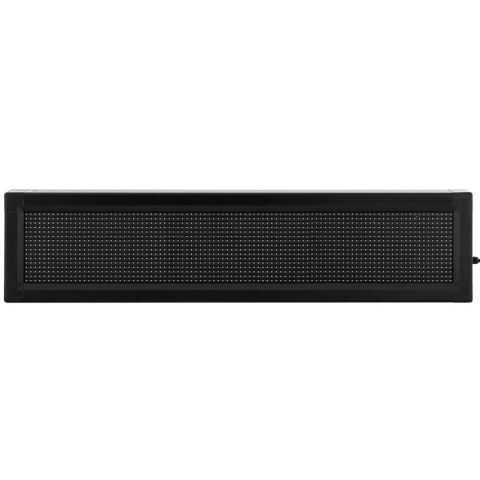 WYŚWIETLACZ EKRAN REKLAMOWY 96 X 16 KOLOROWE DIODY LED 67 X 19 CM WYŚWIETLACZ EKRAN REKLAMOWY 96 X 16 KOLOROWE DIODY LED 67 X 19 CM