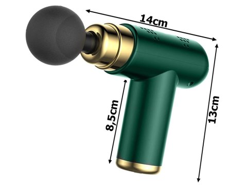 Mini pistolet do masażu ciała mięśni mocny masażer massage gun przenośny Mini pistolet do masażu ciała mięśni mocny masażer massage gun przenośny