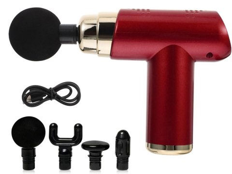 Mini pistolet do masażu ciała mięśni mocny masażer massage gun przenośny Mini pistolet do masażu ciała mięśni mocny masażer massage gun przenośny