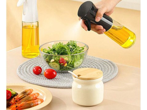 Spryskiwacz do oleju oliwy octu dozownik w sprayu 200ml szklany rozpylacz Spryskiwacz do oleju oliwy octu dozownik w sprayu 200ml szklany rozpylacz