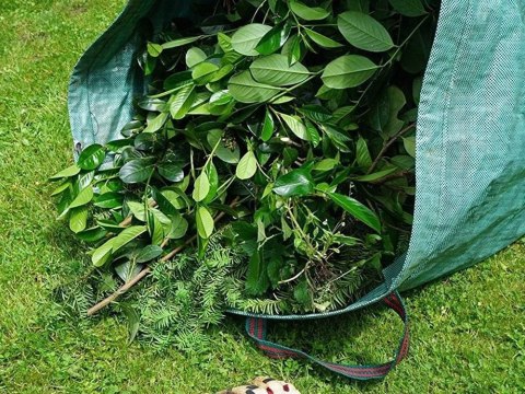 Worek ogrodowy torba ogrodowa pojemnik kosz na liście trawe 120l mocny duży Worek ogrodowy torba ogrodowa pojemnik kosz na liście trawe 120l mocny duży