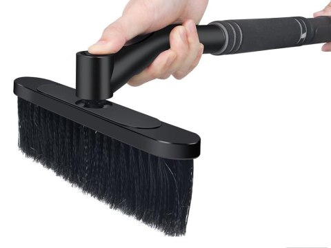 Skrobaczka szczotka zmiotka teleskopowa składana do auta szyby śniegu lodu Skrobaczka szczotka zmiotka teleskopowa składana do auta szyby śniegu lodu