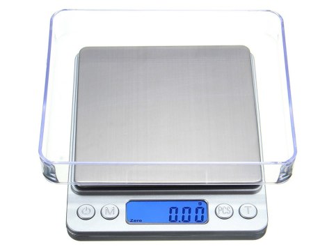 Waga jubilerska kuchenna 2000g 2kg lcd cyfrowa 0,1g precyzyjna gramowa Waga jubilerska kuchenna 2000g 2kg lcd cyfrowa 0,1g precyzyjna gramowa