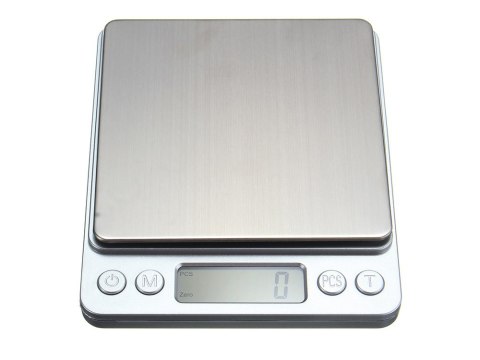 Waga jubilerska kuchenna 2000g 2kg lcd cyfrowa 0,1g precyzyjna gramowa Waga jubilerska kuchenna 2000g 2kg lcd cyfrowa 0,1g precyzyjna gramowa