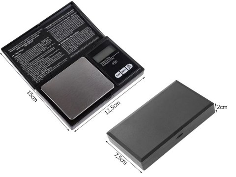 Waga kieszonkowa jubilerska 200g/0,01g precyzyjna gramowa elektroniczna Waga kieszonkowa jubilerska 200g/0,01g precyzyjna gramowa elektroniczna