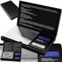 Waga kieszonkowa jubilerska 500g/0,01g precyzyjna gramowa elektroniczna