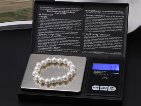 Waga kieszonkowa jubilerska 500g/0,01g precyzyjna gramowa elektroniczna Waga kieszonkowa jubilerska 500g/0,01g precyzyjna gramowa elektroniczna