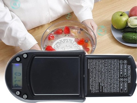Waga kieszonkowa jubilerska 500g/0,1g precyzyjna gramowa elektroniczna Waga kieszonkowa jubilerska 500g/0,1g precyzyjna gramowa elektroniczna