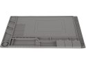 Mata silikonowa serwisowa lutowania organizer duża podkładka 30x45 magnes