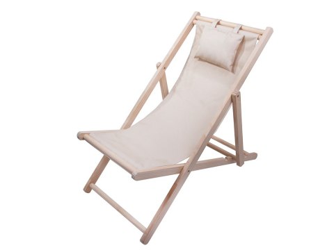 Leżak drewniany leżaki plażowy składany ogrodowy poduszka fotel na plażę Leżak drewniany leżaki plażowy składany ogrodowy poduszka fotel na plażę