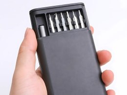 Zestaw bitów precyzyjnych wkrętak magnetyczne końcówki 24 bity + etui