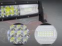 LAMPA ROBOCZA SZPERACZ 130 CM 192+42 LED BAR HALOGEN 675W 12V 24V REFLEKTOR