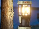 Lampa solarna kempingowa led z uchwytem do wieszania na biwak 5 trybów