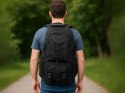 Plecak 35l czarny podróżny turystyczny trekkingowy mocny w góry wytrzymały