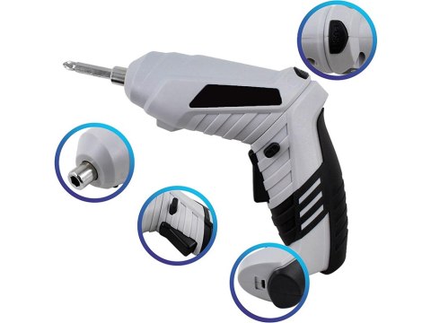 Wkrętarka akumulatorowa mini wkrętak zestaw 45 elementy bity walizka usb Wkrętarka akumulatorowa mini wkrętak zestaw 45 elementy bity walizka usb
