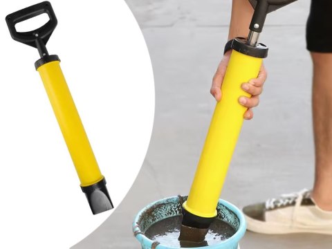Wyciskacz budowlany pompka do mas cementu tynku zaprawy kleju fug 4 dysze Wyciskacz budowlany pompka do mas cementu tynku zaprawy kleju fug 4 dysze