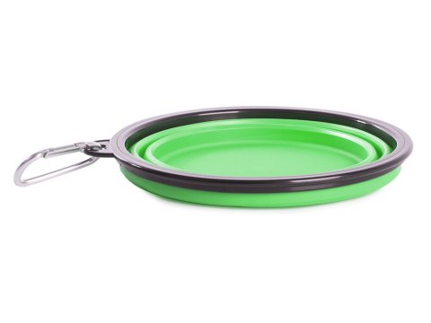 Miska składana silikonowa dla psa kota podróżna turystyczna lekka 800ml Miska składana silikonowa dla psa kota podróżna turystyczna lekka 800ml