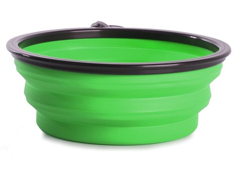 Miska składana silikonowa dla psa kota podróżna turystyczna lekka 800ml Miska składana silikonowa dla psa kota podróżna turystyczna lekka 800ml
