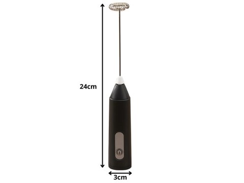 Spieniacz do mleka kawy ręczny ubijacz mini mikser elektryczny 3 tryby Spieniacz do mleka kawy ręczny ubijacz mini mikser elektryczny 3 tryby