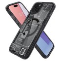 ETUI ULTRA HYBRID MAG Z MAGSAFE NA IPHONE 15 SZARO-CZARNE