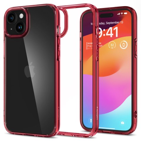 ETUI ULTRA HYBRID NA IPHONE 15 PLUS CZERWONE