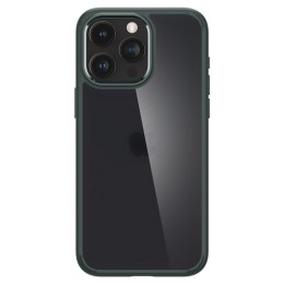 ETUI ULTRA HYBRID NA IPHONE 15 PRO CIEMNOZIELONE