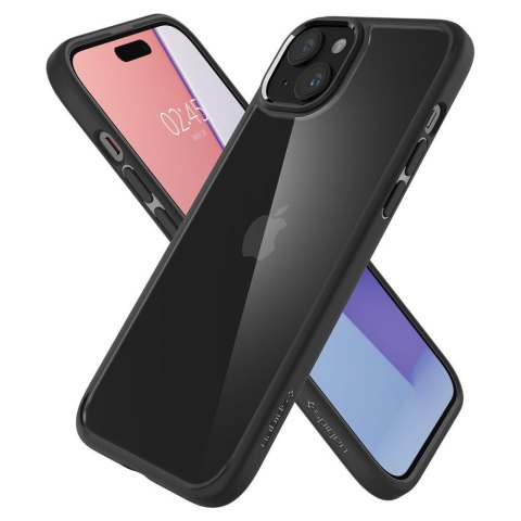 ETUI ULTRA HYBRID NA IPHONE 15 CZARNY MAT ETUI ULTRA HYBRID NA IPHONE 15 CZARNY MAT