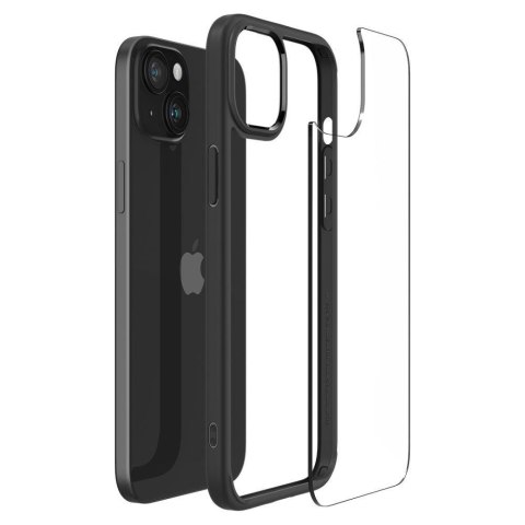 ETUI ULTRA HYBRID NA IPHONE 15 CZARNY MAT ETUI ULTRA HYBRID NA IPHONE 15 CZARNY MAT