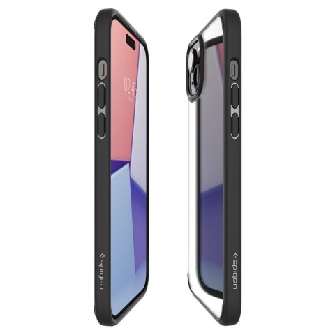 ETUI ULTRA HYBRID NA IPHONE 15 CZARNY MAT ETUI ULTRA HYBRID NA IPHONE 15 CZARNY MAT