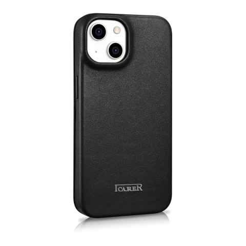 SKÓRZANE ETUI IPHONE 14 Z KLAPKĄ MAGNETYCZNE MAGSAFE CE PREMIUM LEATHER CZARNY SKÓRZANE ETUI IPHONE 14 Z KLAPKĄ MAGNETYCZNE MAGSAFE CE PREMIUM LEATHER CZARNY