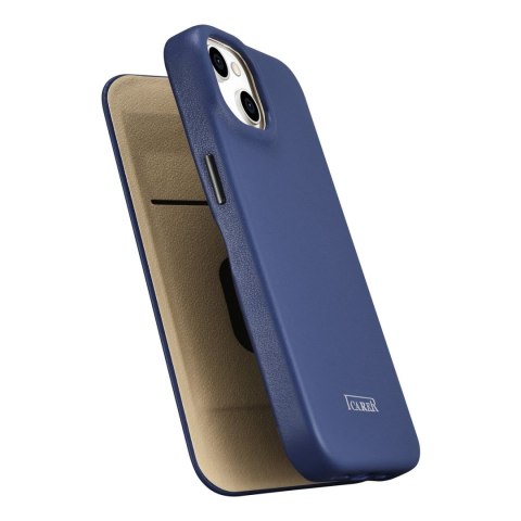 SKÓRZANE ETUI IPHONE 14 Z KLAPKĄ MAGNETYCZNE MAGSAFE CE PREMIUM LEATHER GRANATOWY SKÓRZANE ETUI IPHONE 14 Z KLAPKĄ MAGNETYCZNE MAGSAFE CE PREMIUM LEATHER GRANATOWY