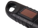 LATARKA SOLARNA Z KORBKĄ CZARNA (100) GAB_A
