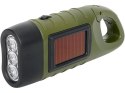 LATARKA SOLARNA Z KORBKĄ ZIELONA (100) GAB_A