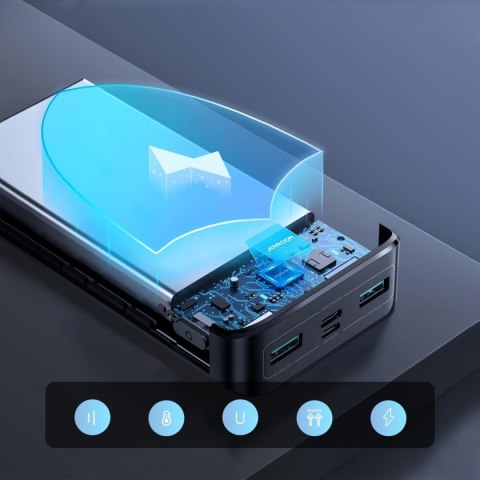 Powerbank 20000mAh 22.5W PD QC3.0 AFC czarny Powerbank 20000mAh 22.5W PD QC3.0 AFC czarny