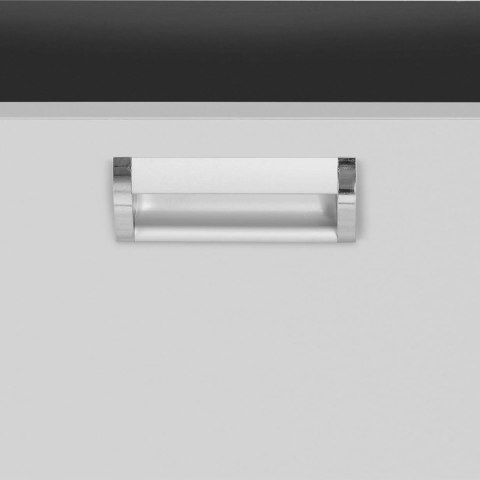 Stół blat roboczy centralny z szafką z drzwiami suwanymi i 3 szufladami 200 x 60 x 85 cm Stół blat roboczy centralny z szafką z drzwiami suwanymi i 3 szufladami 200 x 60 x 85 cm