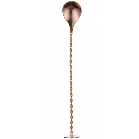 Zestaw barmański w tubie shaker jigger sitko muddler łyżka - miedziany Zestaw barmański w tubie shaker jigger sitko muddler łyżka - miedziany