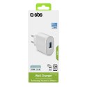 Ładowarka sieciowa USB-A 10W - biała